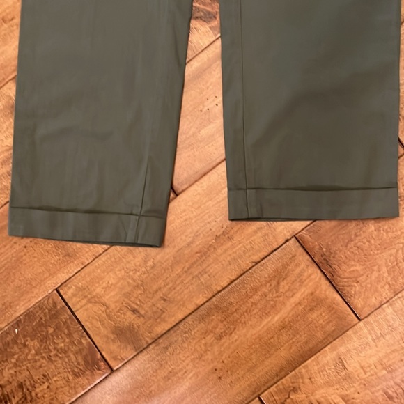 Department Five Olive Cuffed Pants Cropped - Picture 2 of 12